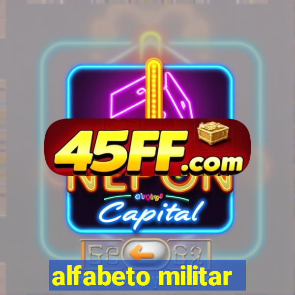 alfabeto militar